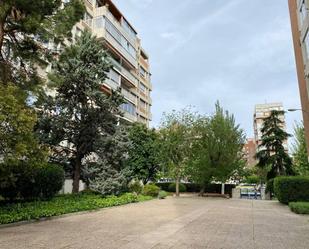 Exterior view of Flat for sale in  Madrid Capital  with Air Conditioner, Heating and Parquet flooring