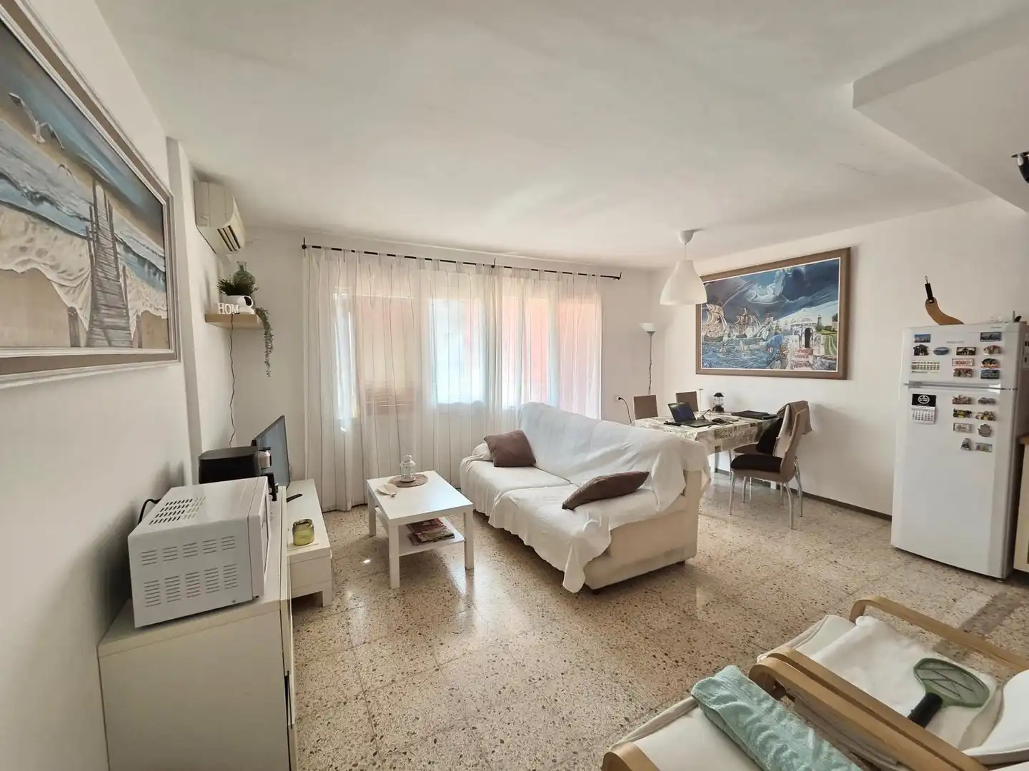 Sala de estar de Piso en venta en Cunit con Aire acondicionado, Calefacción y Terraza