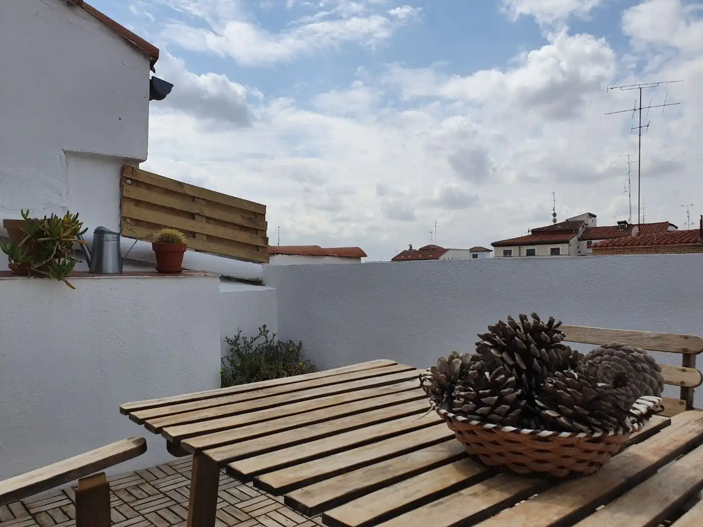 Terraza de Ático de alquiler en Madrid con Aire acondicionado, Calefacción y Terraza