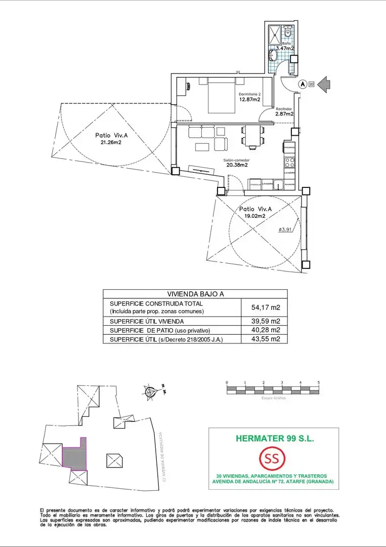 Flat for sale in Atarfe