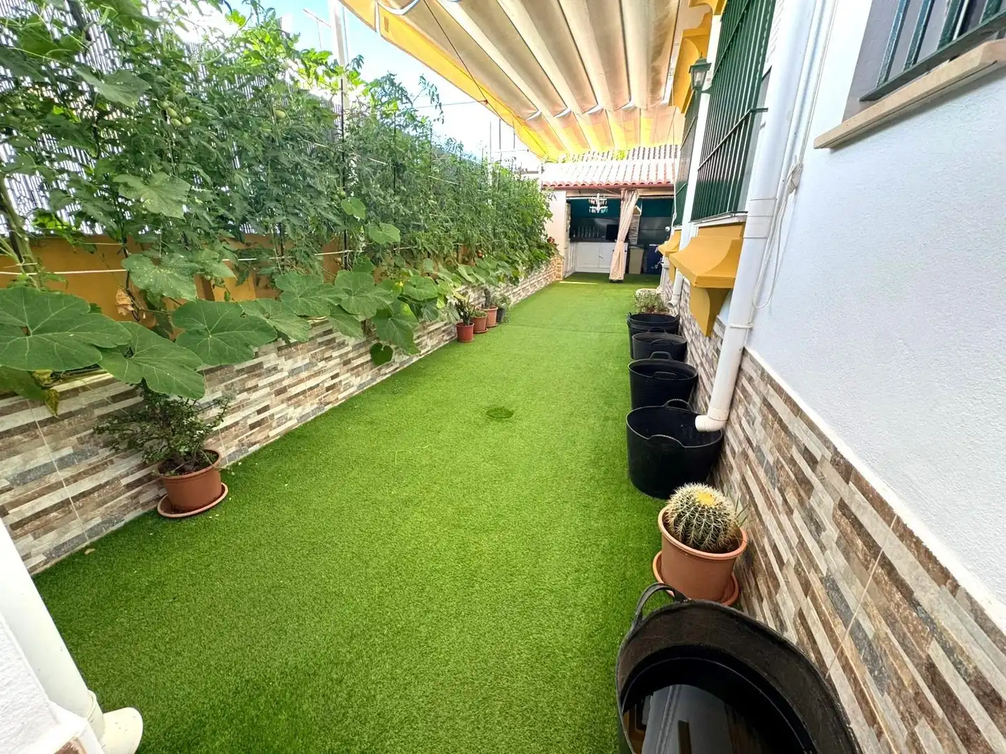 Terrassa de Casa o xalet en venda en El Portil amb Aire condicionat i Moblat