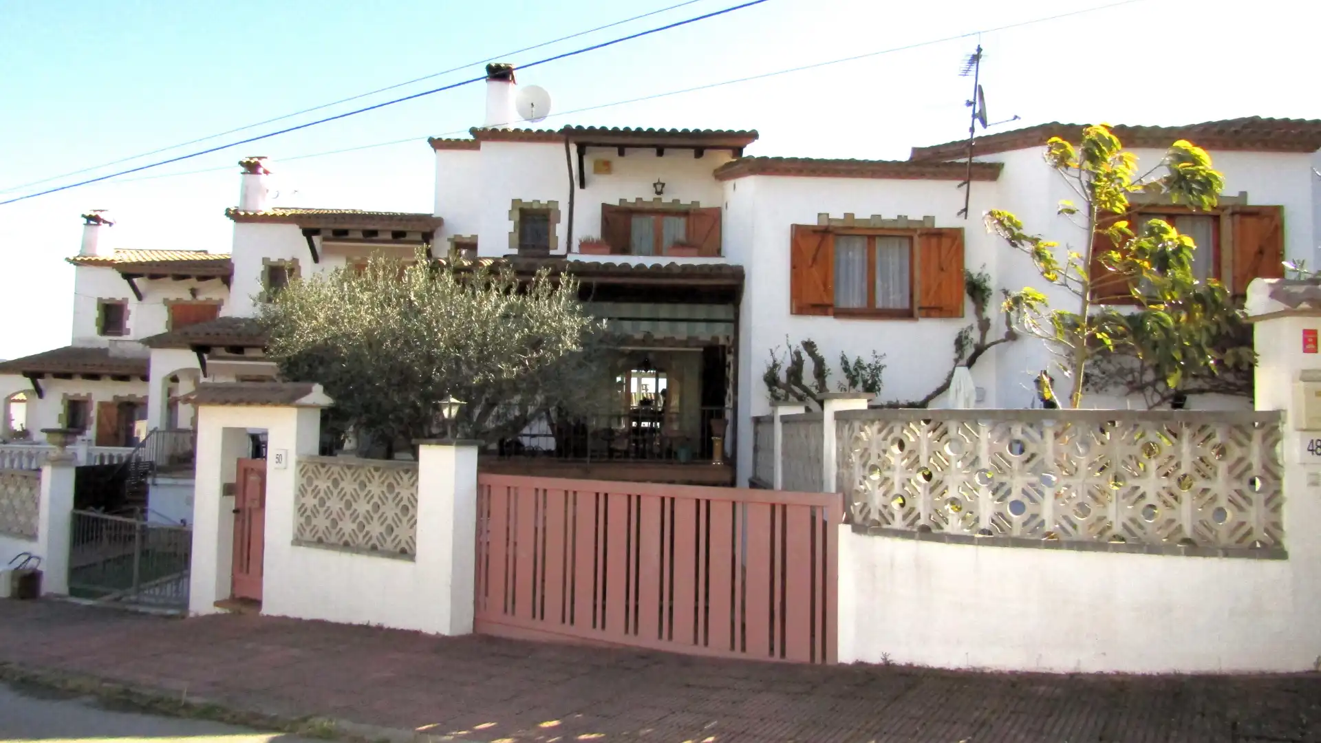 Exterior view of Single-family semi-detached for sale in Calonge i Sant Antoni  with Heating, Private garden and Terrace