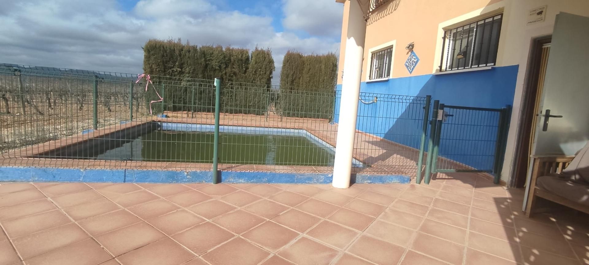 Swimming pool of Country house for sale in Utiel  with Heating and Swimming Pool