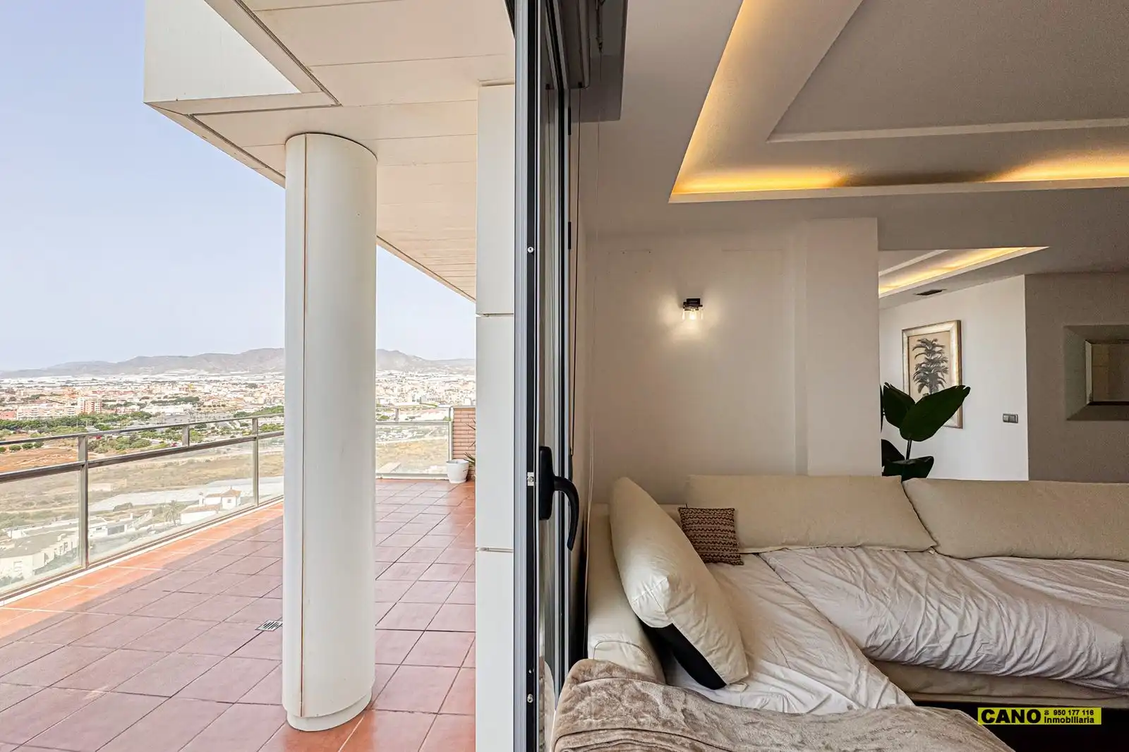 Balcony of Flat for sale in El Ejido  with Terrace, Storage room and Swimming Pool