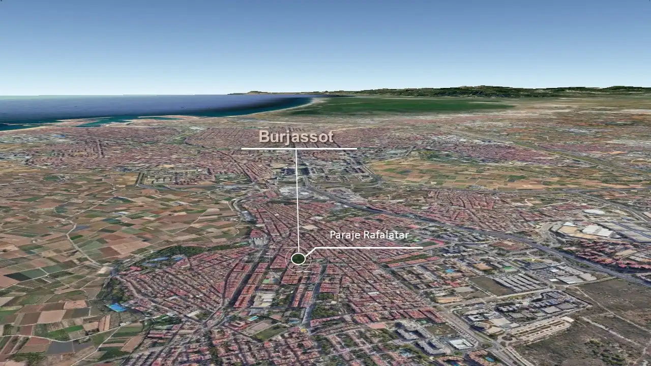 Terreno en venta en Burjassot