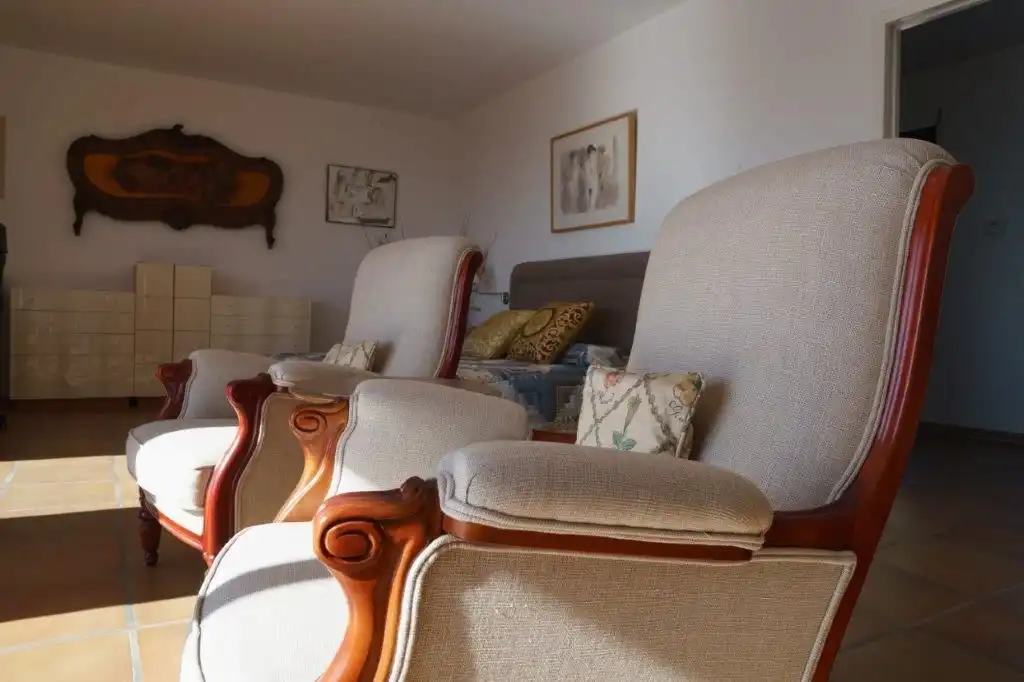 Sala de estar de Casa o chalet en venta en Santiago-Pontones con Aire acondicionado, Jardín privado y Terraza