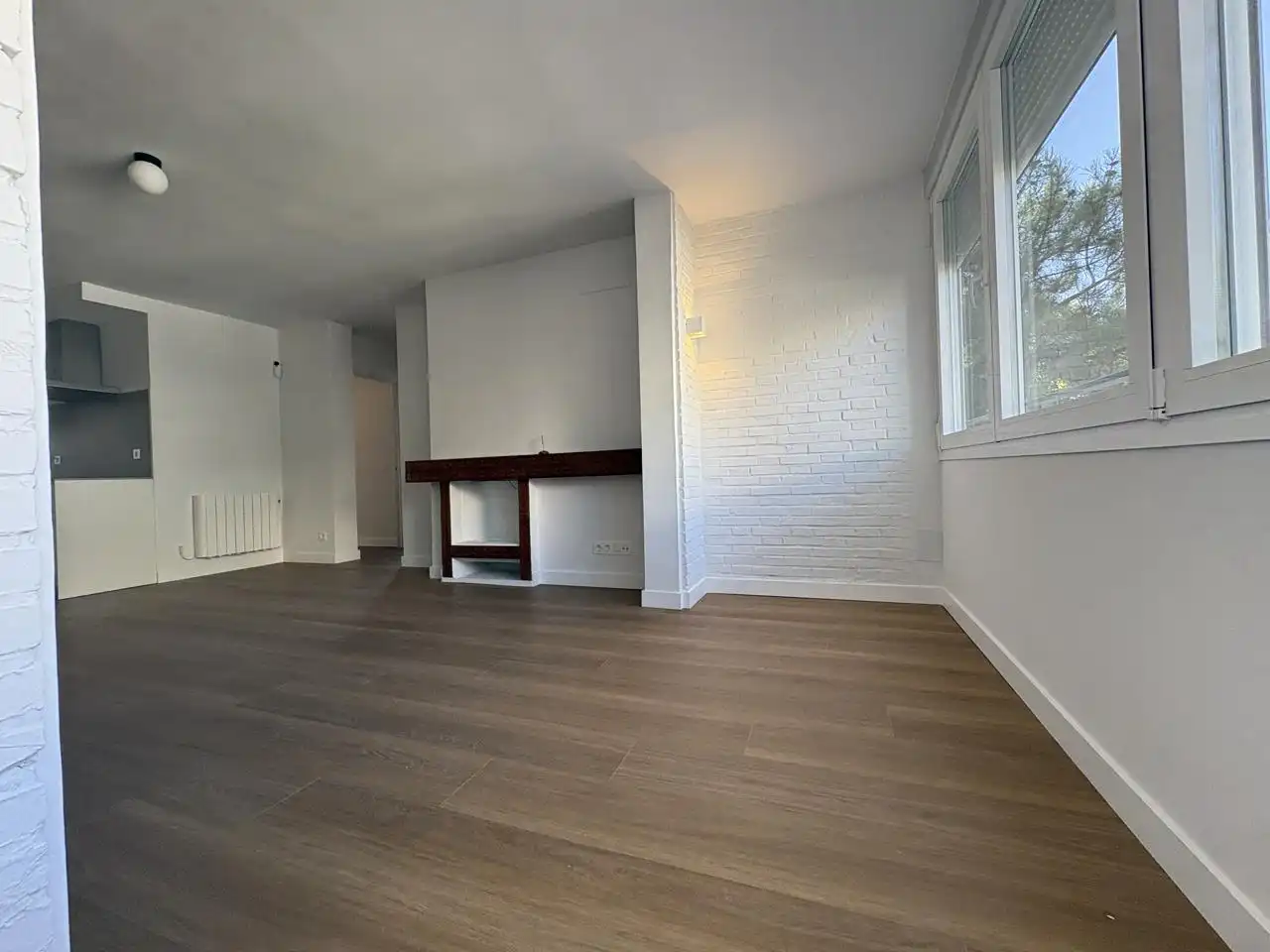 Wohnzimmer von Wohnung zur Miete in Madrid mit Klimaanlage und Heizung