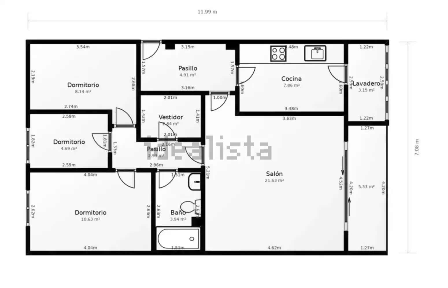 Wohnung zum Verkauf in Ponent