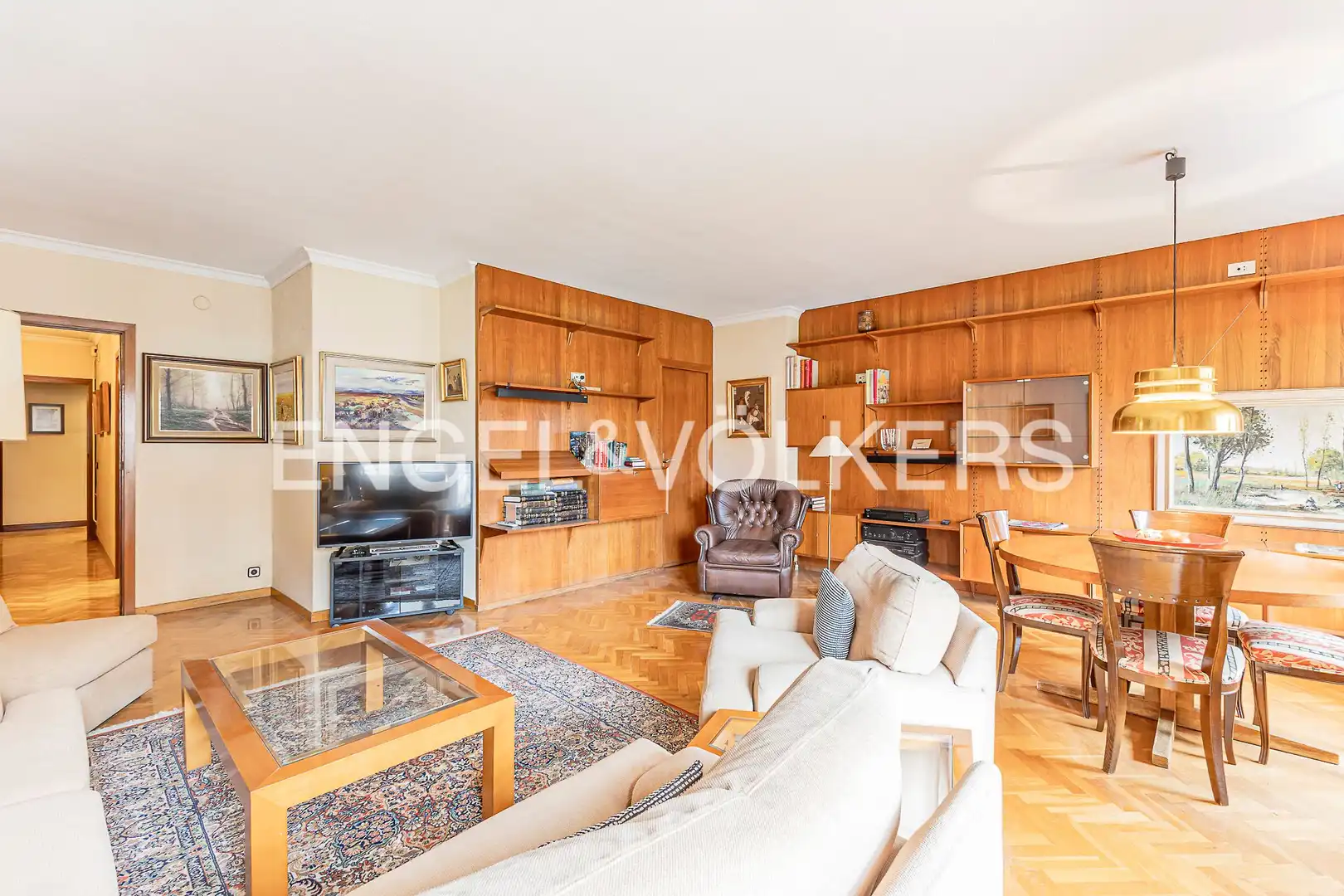 Sala de estar de Piso en venta en Barcelona con Calefacción y Balcón