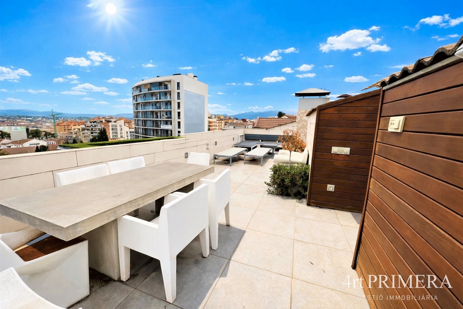 Terrassa de Dúplex de lloguer en Granollers amb Aire condicionat, Calefacció i Parquet
