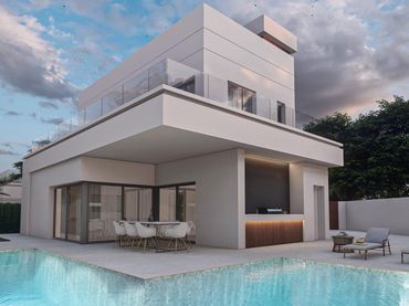 Detached house with pool for sale in L'Albir