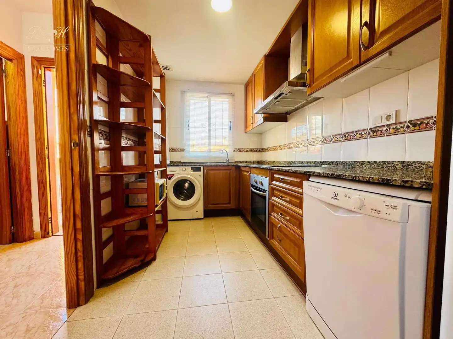 Cocina de Dúplex en venta en L'Alfàs del Pi con Aire acondicionado, Jardín privado y Piscina