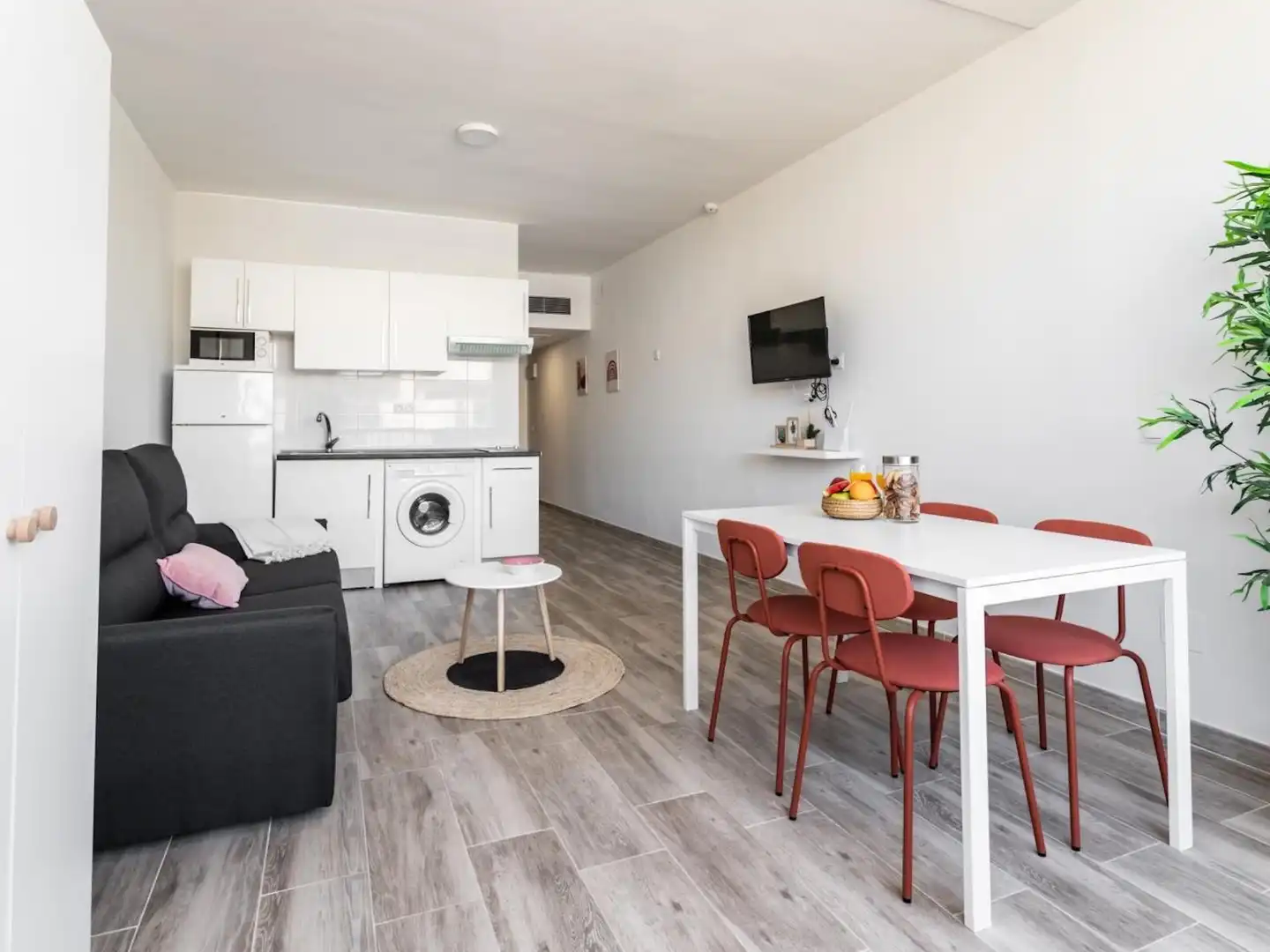 Sala de estar de Apartamento en venta en Fuengirola con Aire acondicionado, Piscina y Amueblado