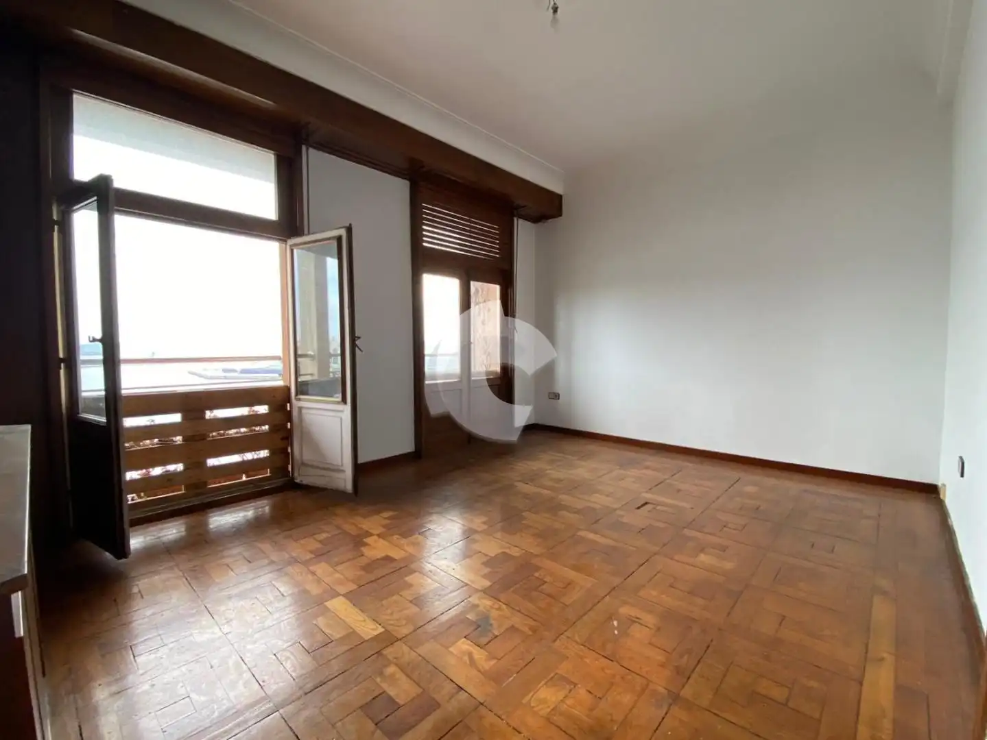 Living room of Flat for sale in A Coruña Capital   with Storage room