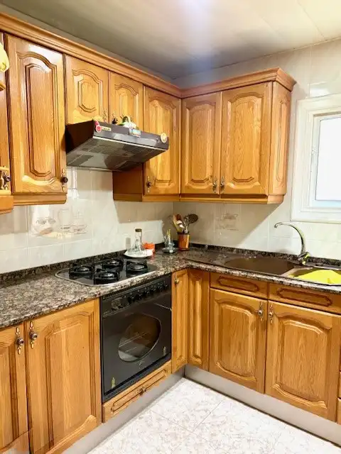 Kitchen of Flat for sale in Cerdanyola del Vallès  with Heating, Oven and Balcony
