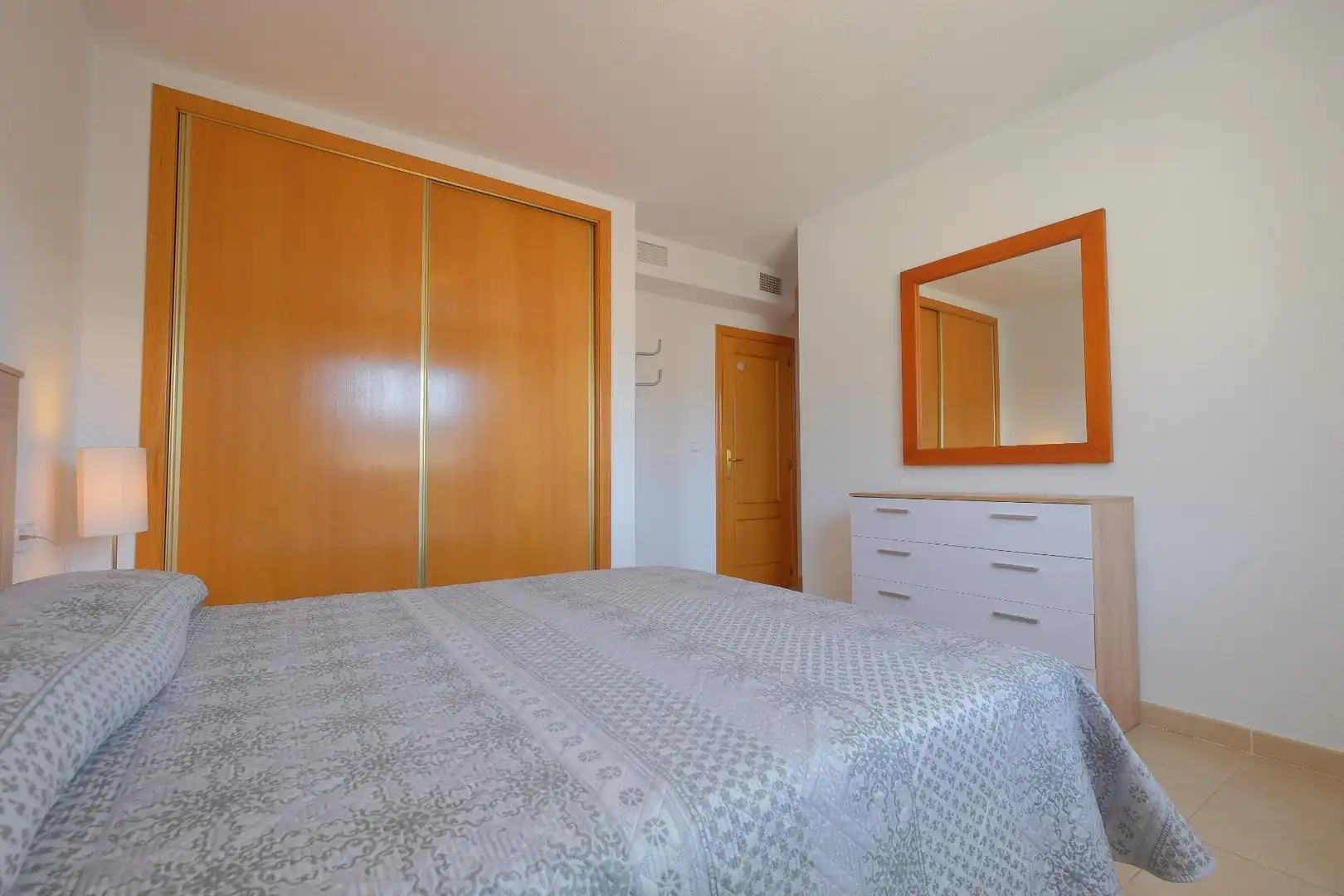 Bedroom of Attic for sale in Calpe / Calp  with Air Conditioner, Heating and Private garden
