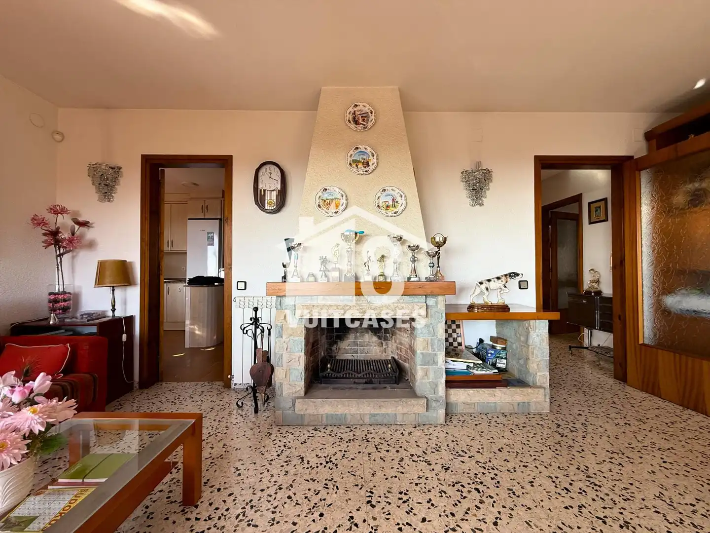 Sala d'estar de Casa o xalet en venda en Arenys de Munt amb Calefacció, Terrassa i Traster