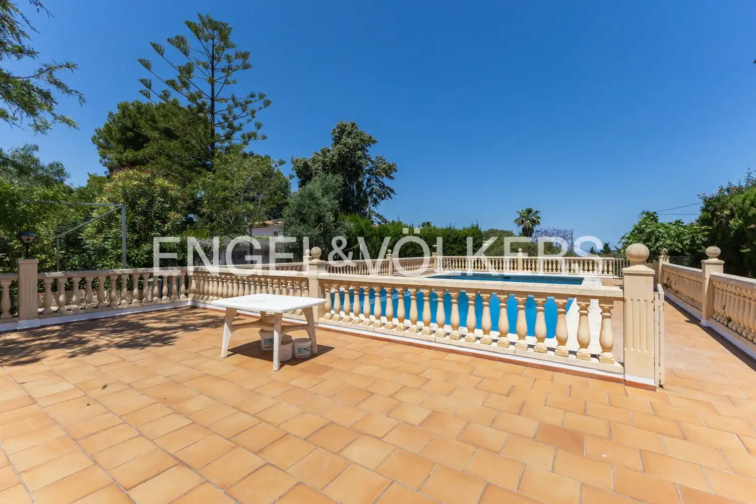 Terraza de Casa o chalet en venta en Dénia con Aire acondicionado, Calefacción y Jardín privado