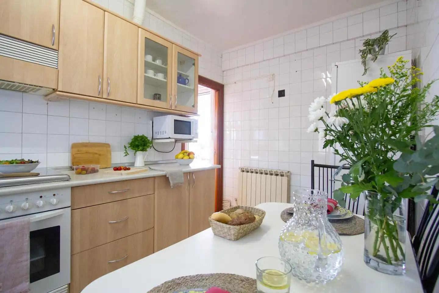 Cocina de Ático en venta en Ansoáin / Antsoain con Calefacción, Terraza y Amueblado