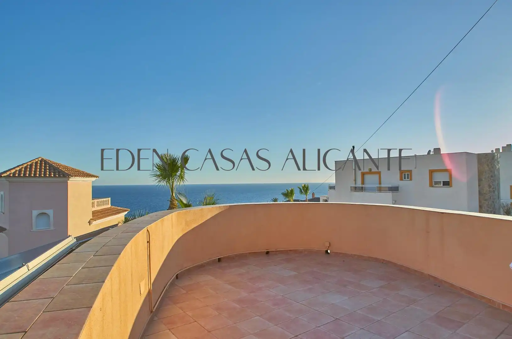 Terraza de Casa o chalet en venta en Villajoyosa / La Vila Joiosa con Aire acondicionado, Jardín privado y Terraza