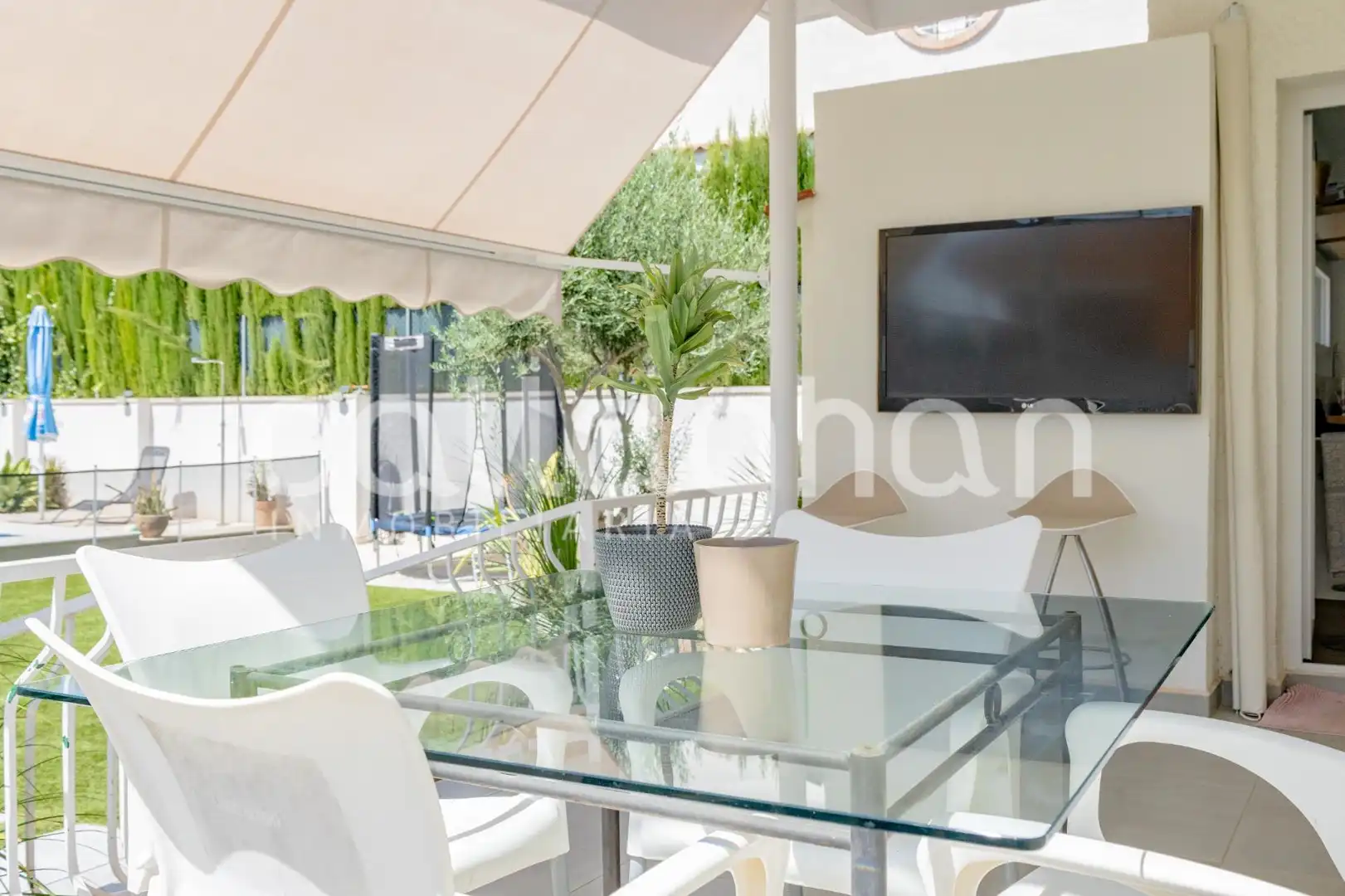 Terraza de Casa o chalet en venta en L'Eliana con Aire acondicionado, Calefacción y Piscina
