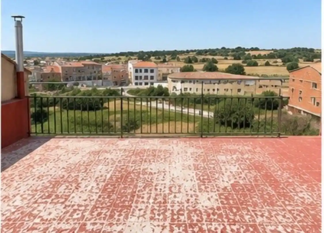 Terrassa de Casa o xalet en venda en Prats de Lluçanès amb Jardí privat, Terrassa i Moblat