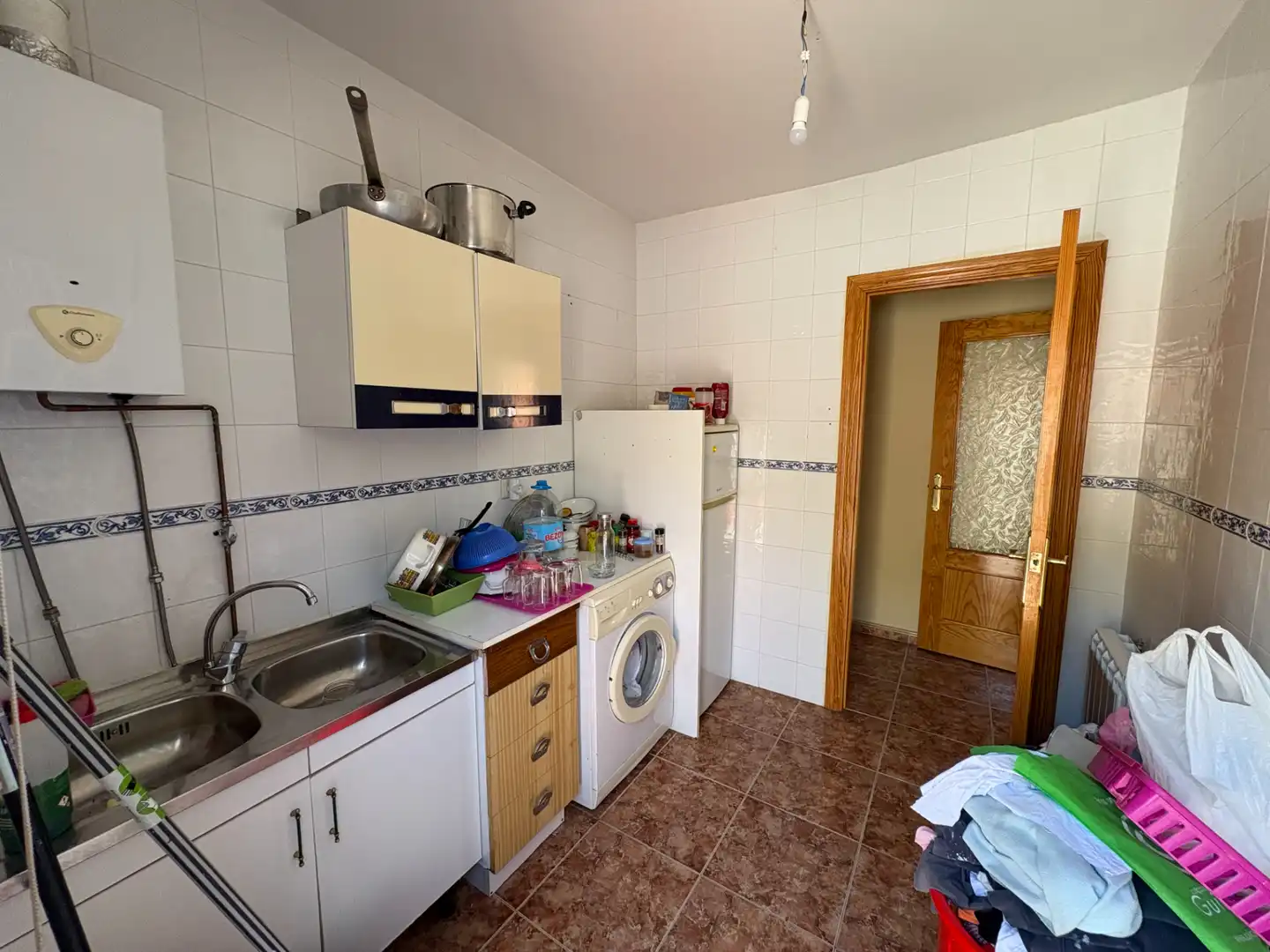Küche von Haus oder Chalet zum Verkauf in Cardiel de los Montes mit Klimaanlage, Heizung und Privatgarten