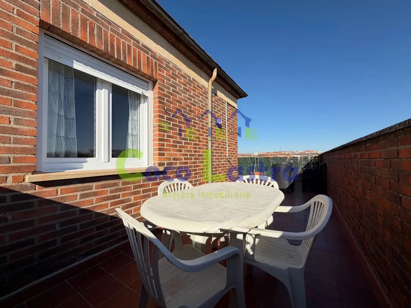 Terrace of Attic for rent in Salamanca  with Heating, Terrace and Furnished