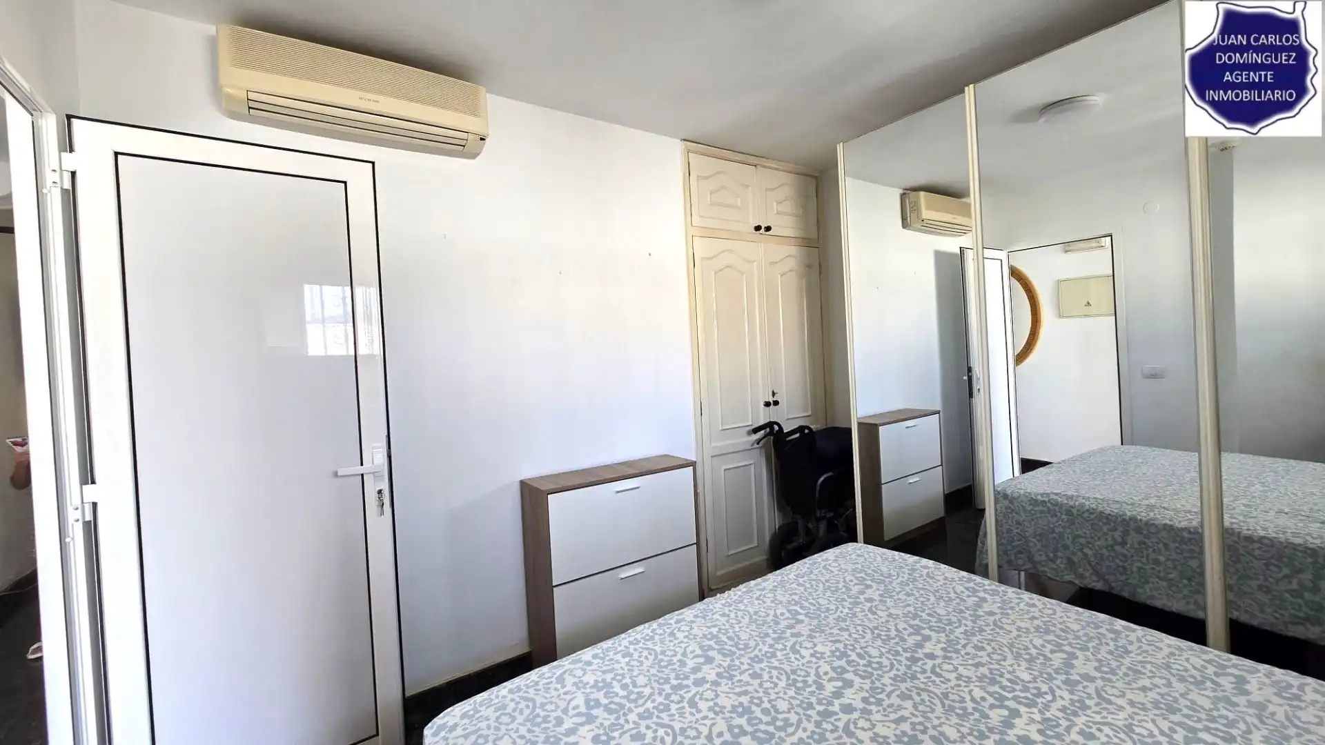 Dormitori de Apartament de lloguer en San Bartolomé de Tirajana amb Aire condicionat, Terrassa i Moblat