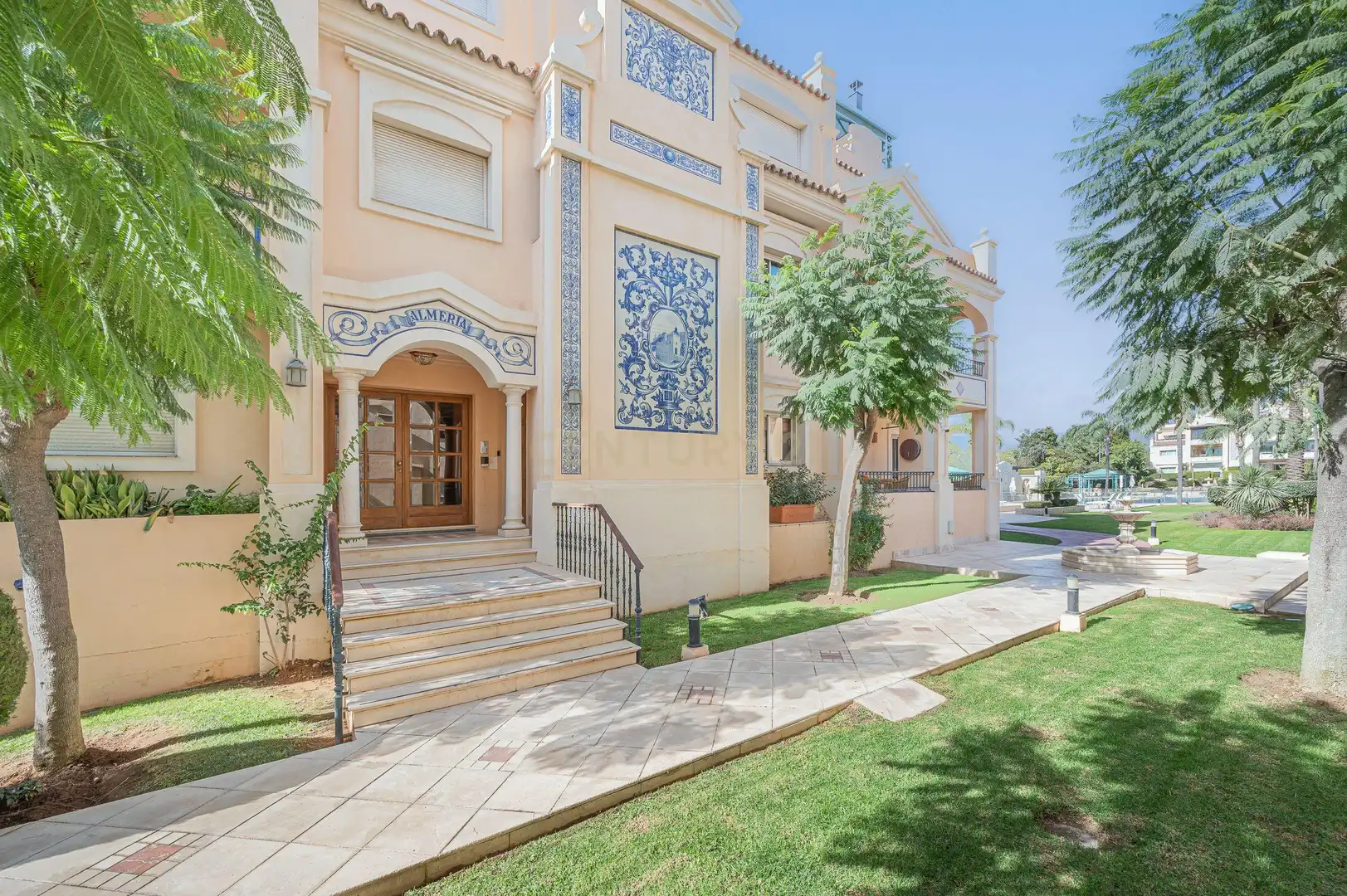 Exterior view of Apartments for rent in Marbella  with Air Conditioner, Private garden and Furnished