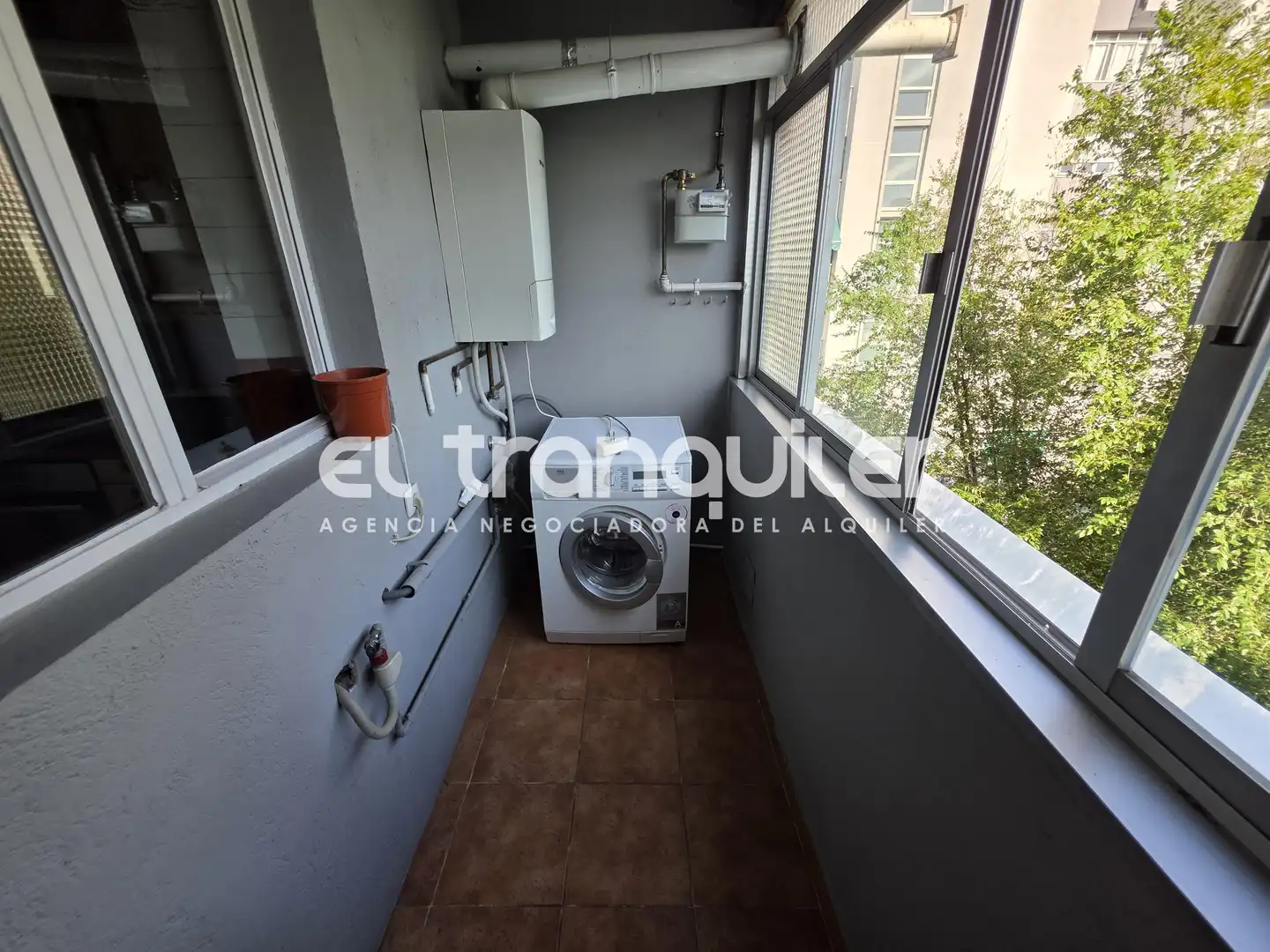 Balcony of Flat for rent in Madrid  with Parquet flooring, Terrace and Furnished