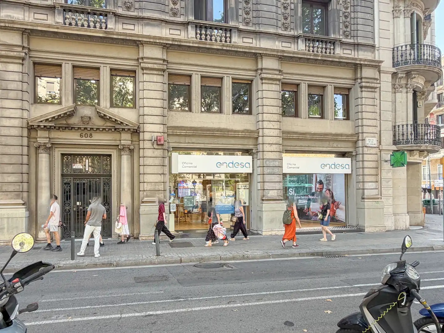 Exterior view of Office for rent in Barcelona  with Air Conditioner, Heating and Internet