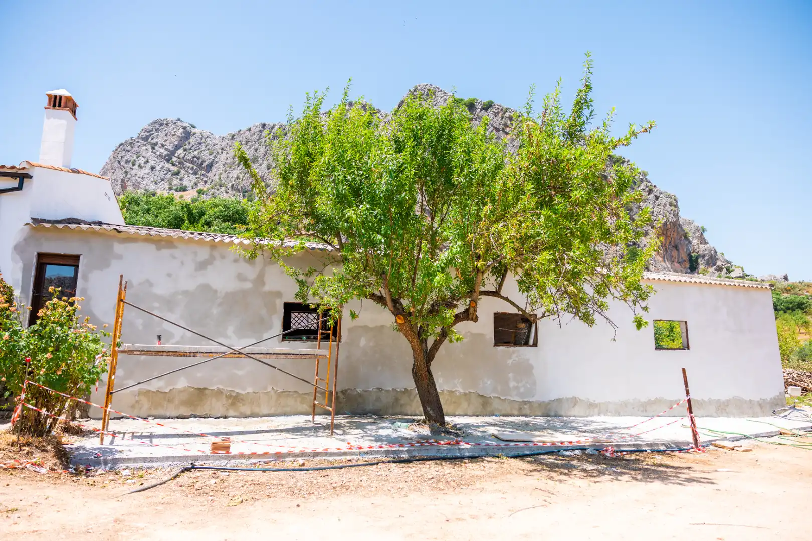 Vista exterior de Finca rústica en venta en Montejaque con Aire acondicionado, Jardín privado y Terraza