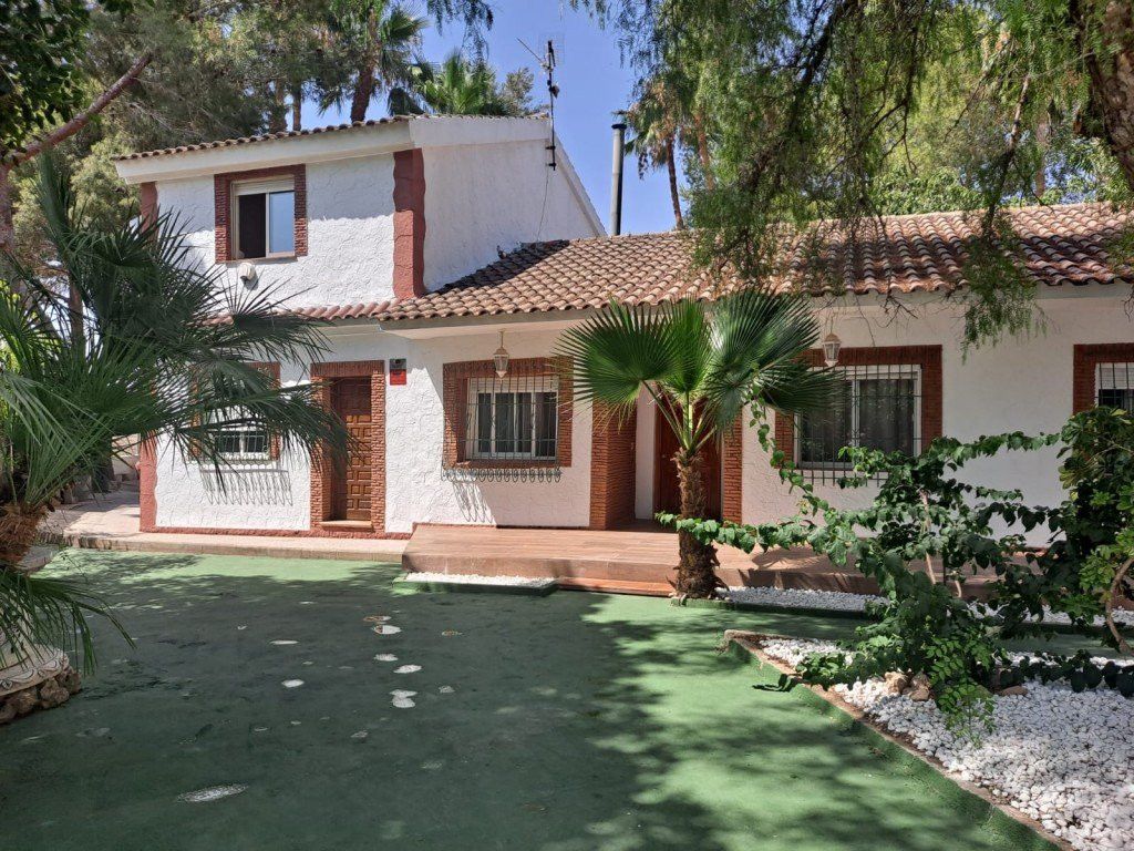 Exterior view of Country house for sale in Orihuela  with Private garden