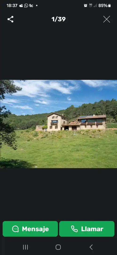 Finca rústica en venta en Ripoll