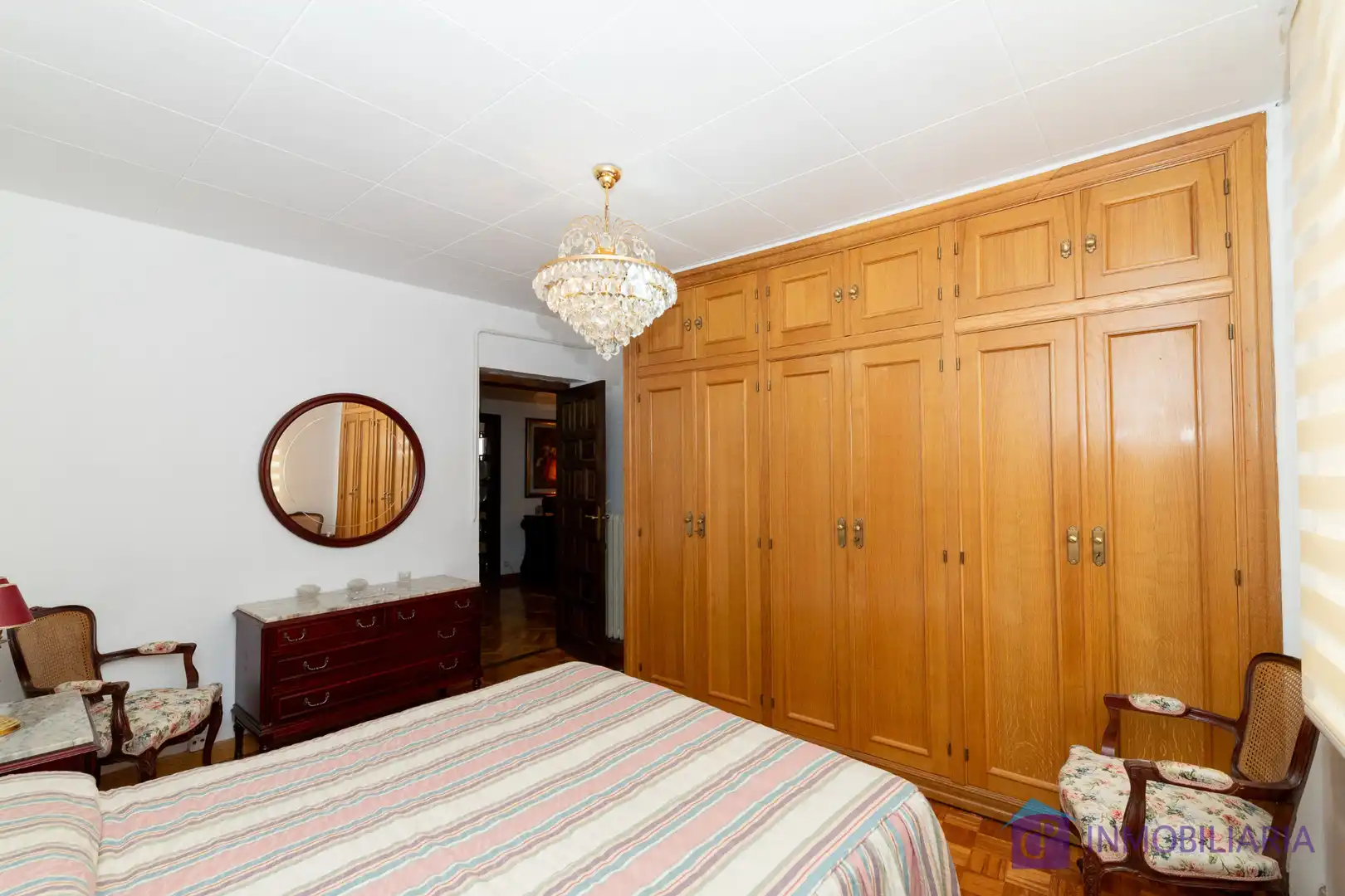 Bedroom of Flat for sale in Ateca  with Private garden, Parquet flooring and Terrace