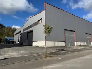Außenansicht von Fabrikhallen zur Miete in Oviedo  mit Alarm