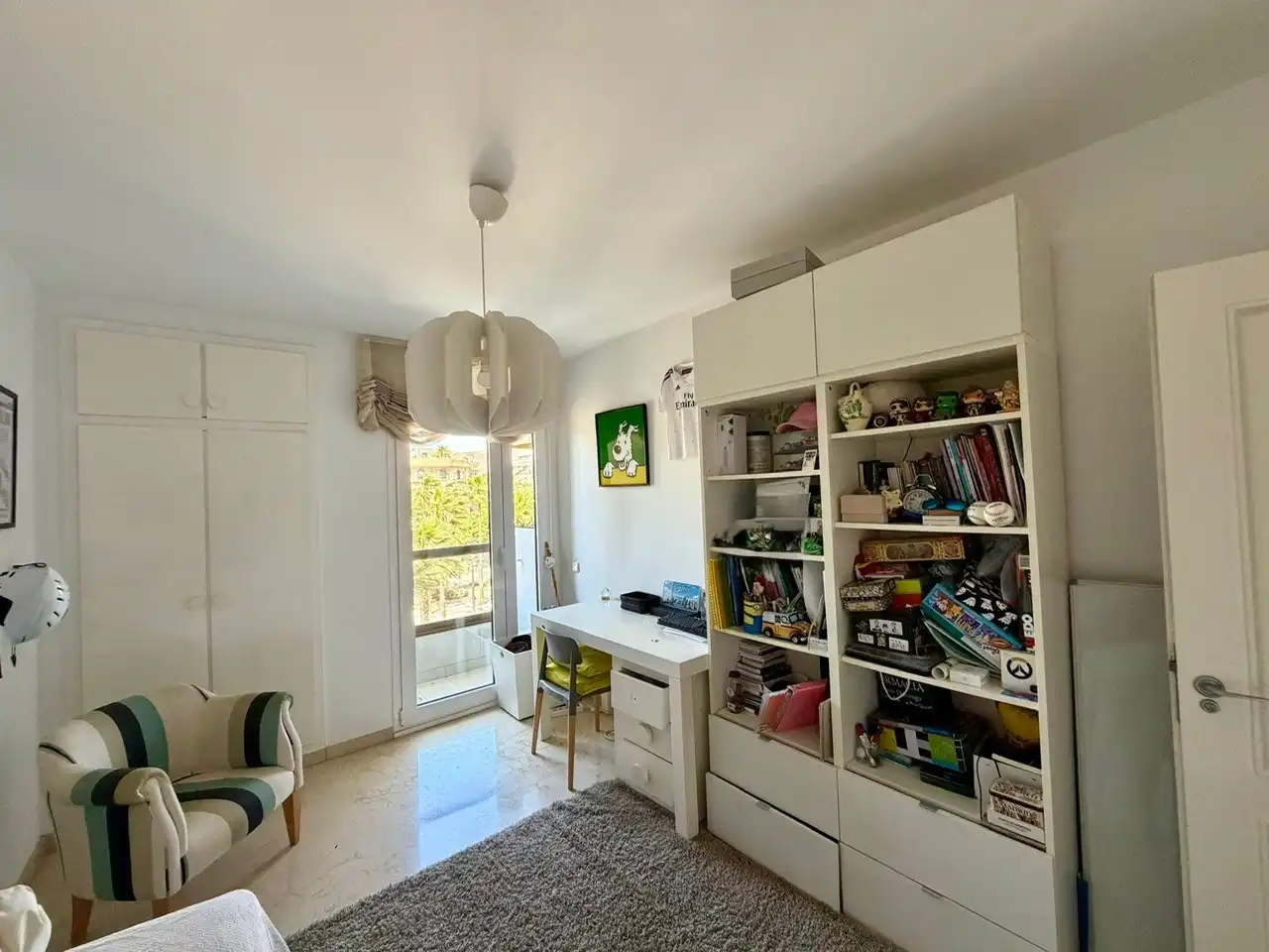 Schlafzimmer von Wohnung zur Miete in Almería mit Klimaanlage, Heizung und Terrasse