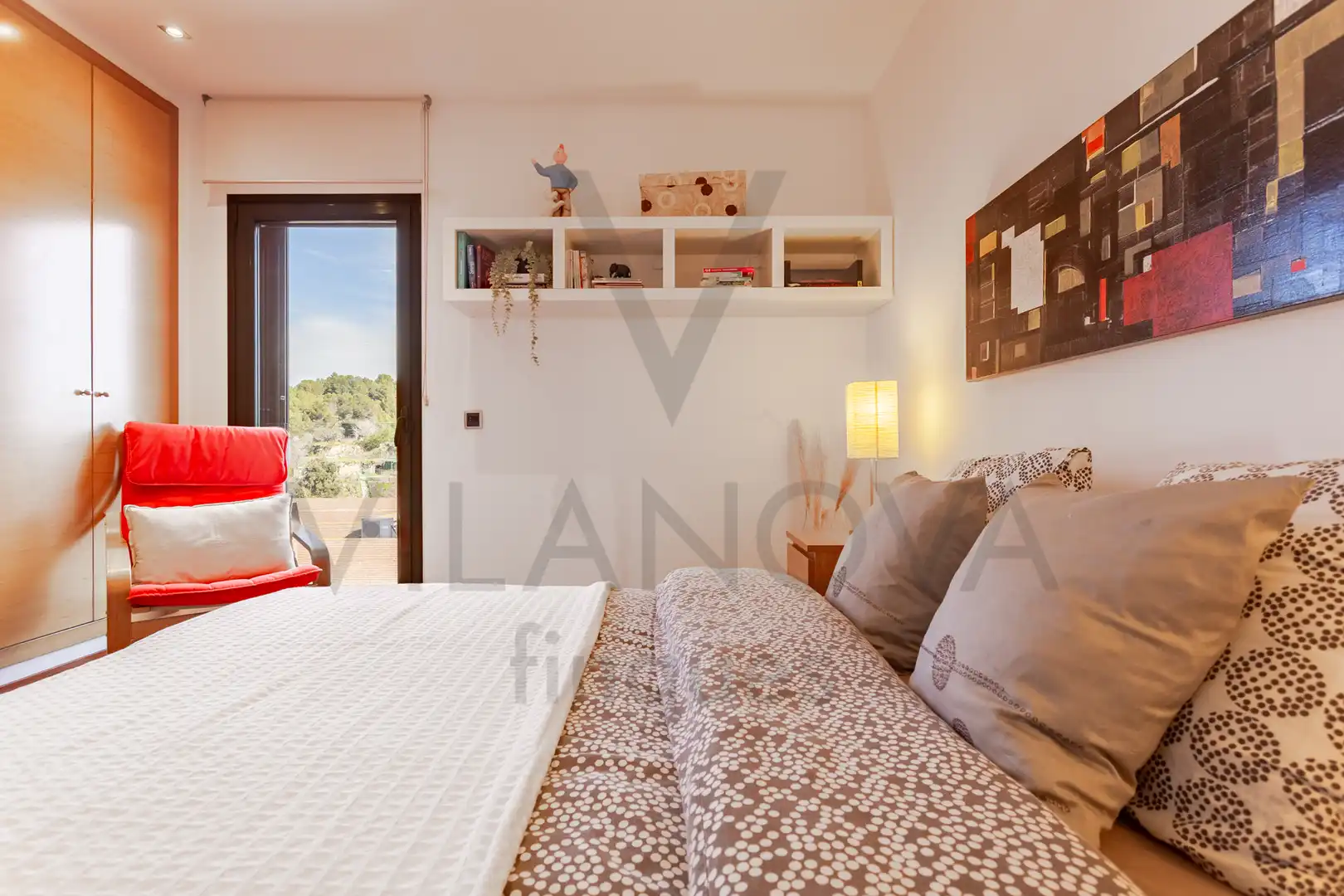 Dormitori de Casa adosada en venda en Castellvell del Camp amb Aire condicionat, Calefacció i Jardí privat