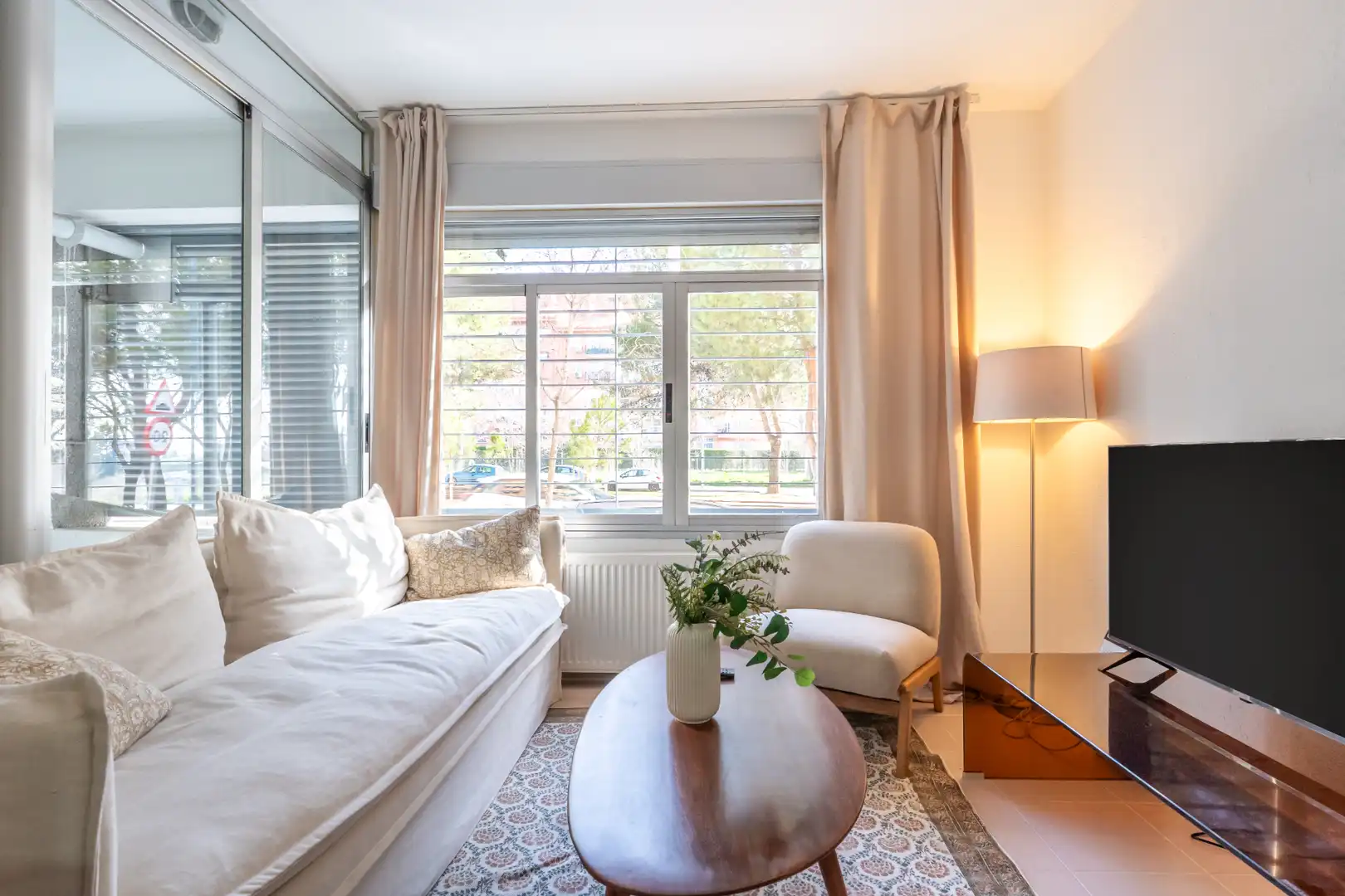 Sala de estar de Piso en venta en Madrid con Piscina comunitaria