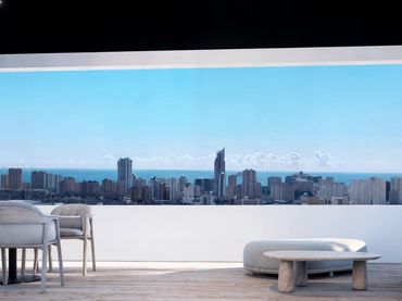 Attique avec piscine à vendre à Balcón de Finestrat - Terra Marina
