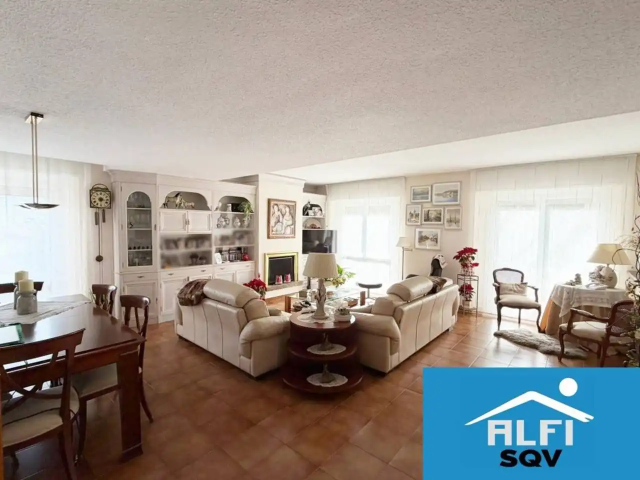 Living room of Houses for sale in Sant Quirze del Vallès  with Air Conditioner, Heating and Private garden