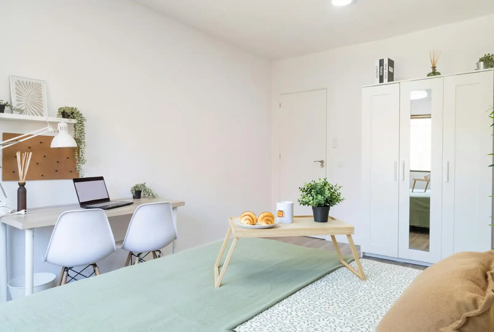 Habitación de Piso para compartir en Leganés con Calefacción, Amueblado y Lavadora