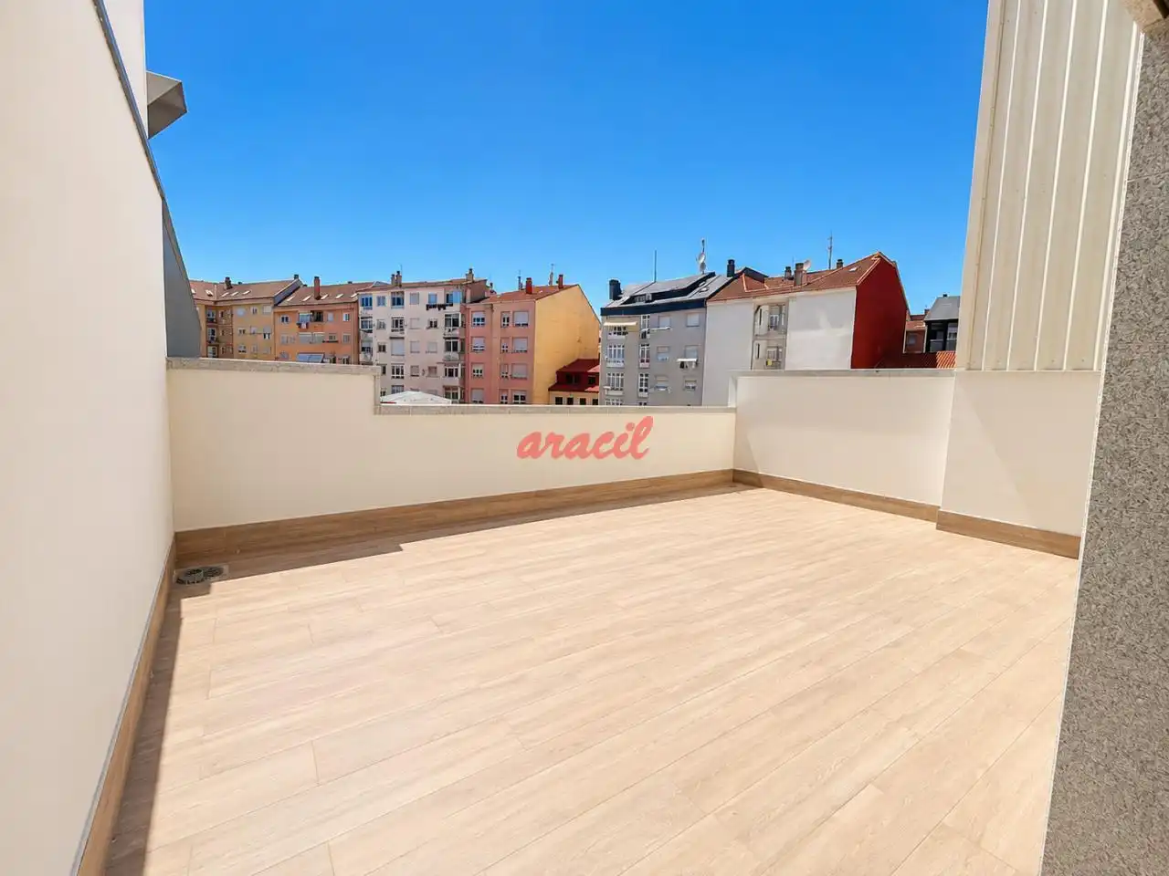 Terrace of Apartments for rent in Ourense Capital   with Heating, Terrace and Balcony
