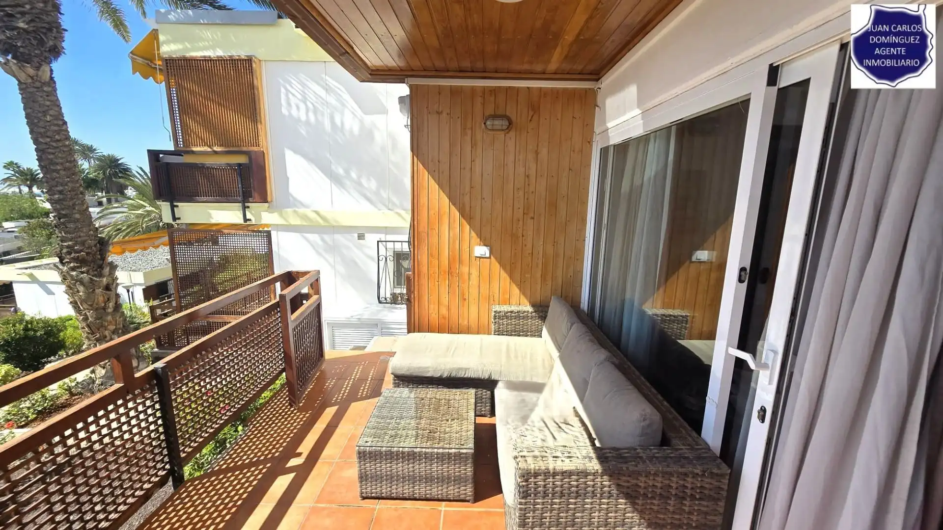 Terrace of Apartments for rent in San Bartolomé de Tirajana  with Terrace, Furnished and Community pool