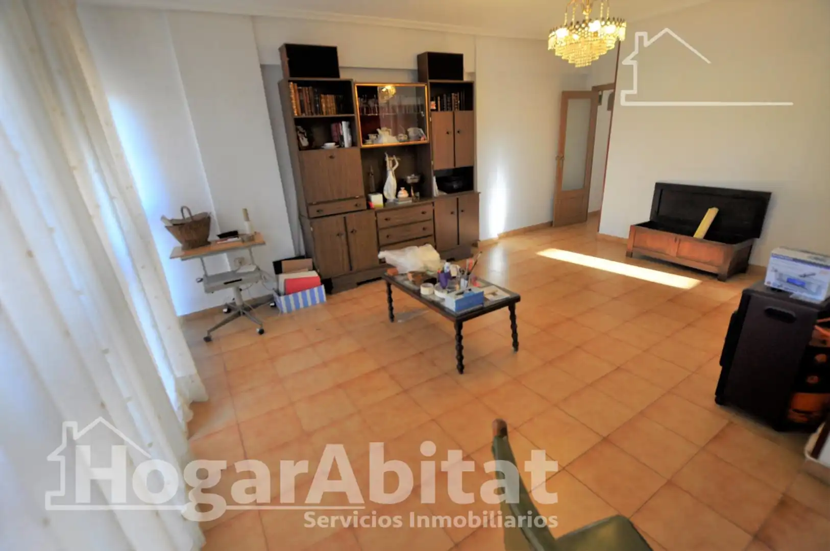 Sala de estar de Piso en venta en Valencia con Aire acondicionado, Calefacción y Balcón