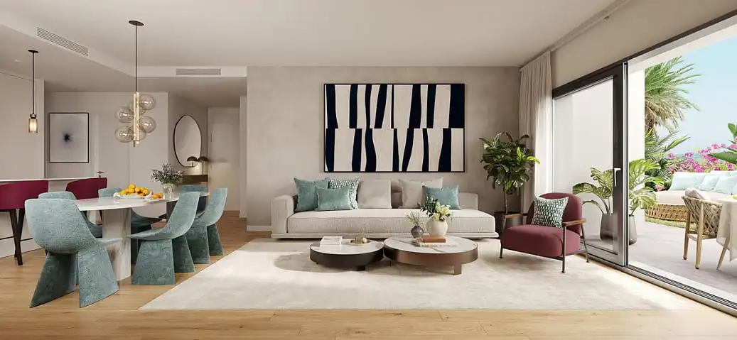 Apartment with garden for sale in Doña Julia Golf, imagen 8