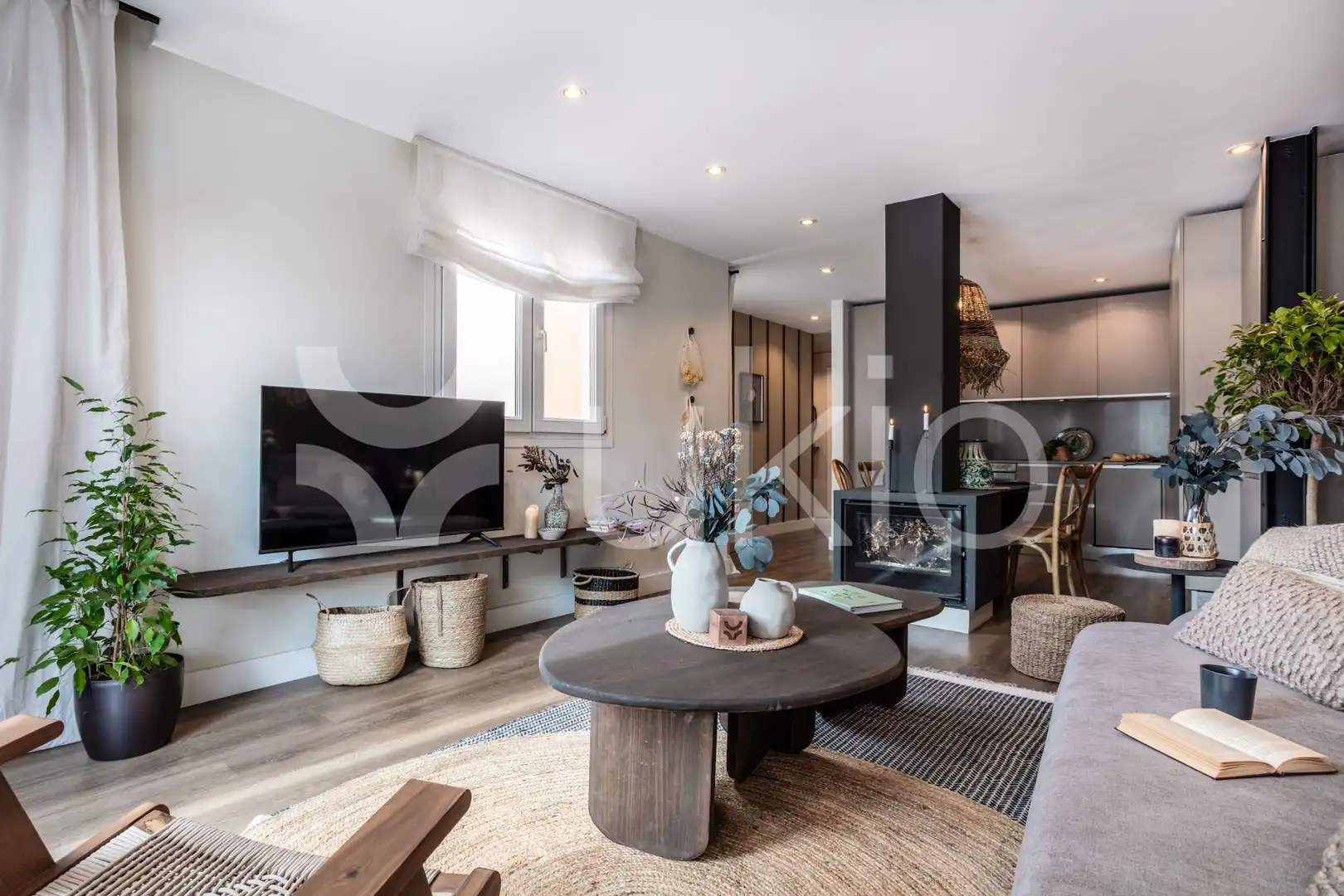 Living room of Apartments for rent in Madrid  with Air Conditioner, Heating and Terrace