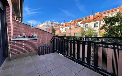 Terrace of Single-family semi-detached for sale in Valladolid Capital  with Heating, Terrace and Storage room