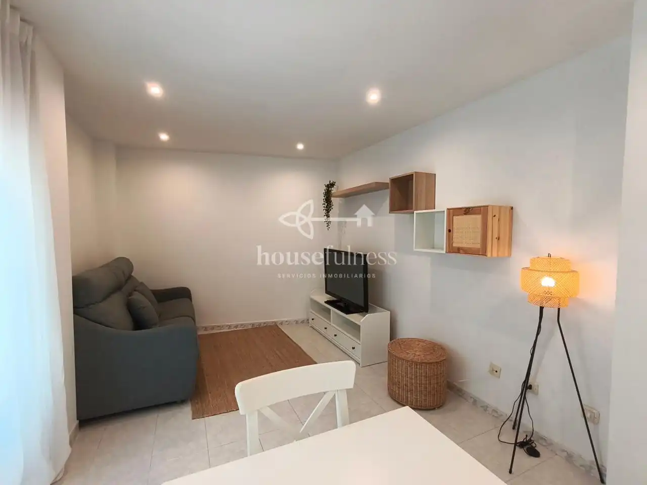 Sala de estar de Piso de alquiler en Ferrol con Calefacción y Amueblado